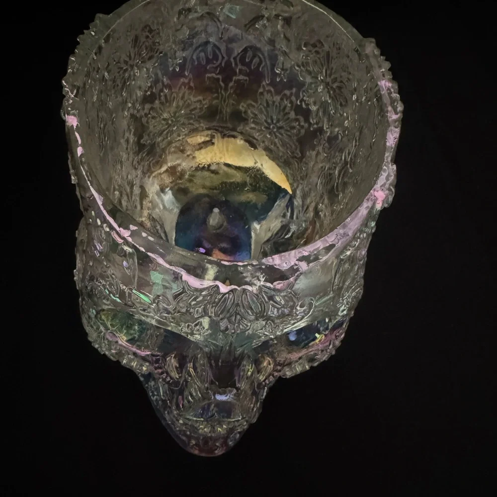 Iridescent Skull Art Decor - Picture 2 of 4